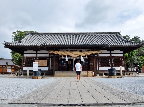 阿智神社　倉敷の街を散歩　観光 ブログ　旅行記