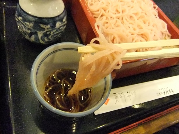 芝大門更科布屋＠大門の梅切りそば２