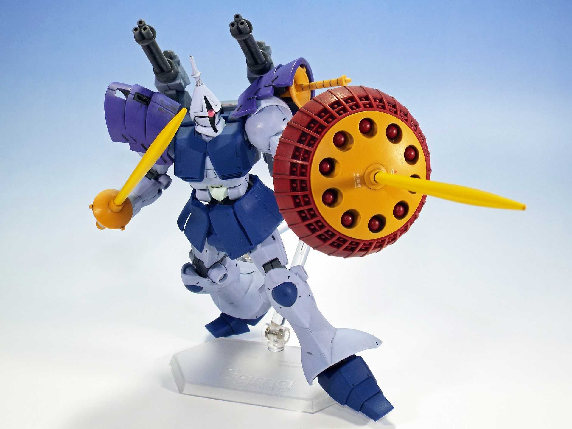 HGUC 1/144 -REVIVE- ギャン + HGBC 1/144 ヴァリュアブルポッド