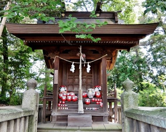 菅原神社　だるまがいっぱい　倉敷の街を散歩　観光 ブログ　旅行記