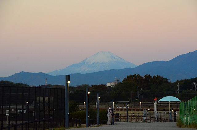 公園にて