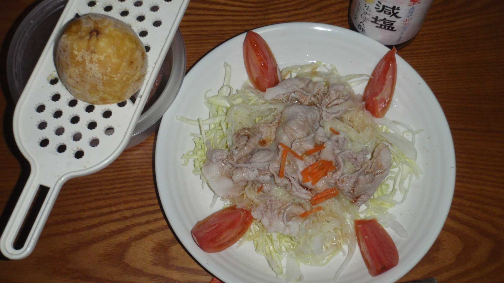 豆乳入りこんにゃく麺のサラダ冷しゃぶ | メシ食う俺もすきずき - 楽天ブログ
