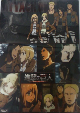 進撃の巨人ビジュアルアートプロマイド