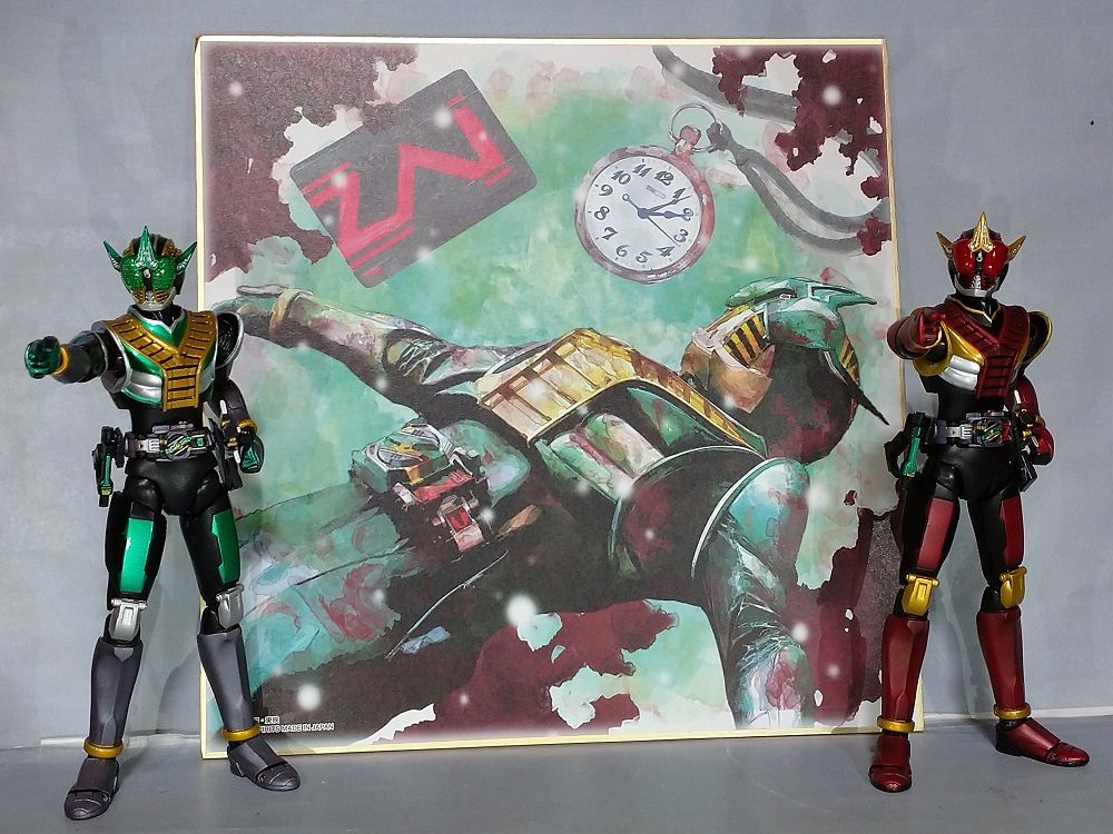 一番くじ 仮面ライダー色紙 ゼロノス 第3ブログ Zect 楽天ブログ
