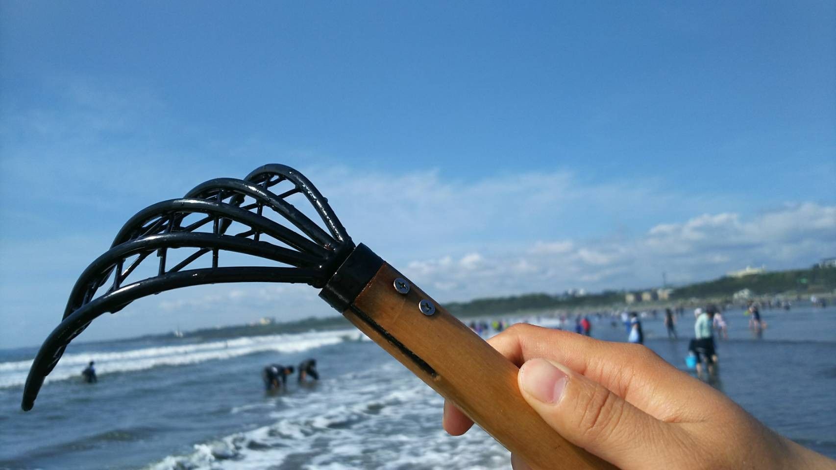 大洗 潮干狩り プチbbqに新兵器 Uq0042 釣りとか旅 時々読書 楽天ブログ