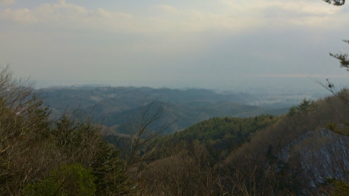 20140104蕃山山行太平洋方面