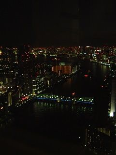 夜景がキレイな東京 聖路加タワー展望台より 鉄道 自動車の模型 おもちゃのブログ 楽天ブログ