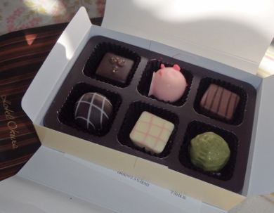 ホテルオークラのチョコレート