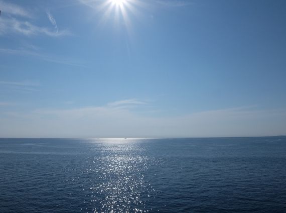 海　夕日　田舎暮らし