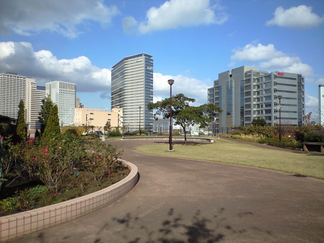 東品川海上公園 屋上庭園