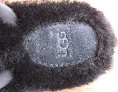 UGG Fluffie ブラック 9インチ(26cm) 3990円 レビュー記入で送料込kate88 4.JPG