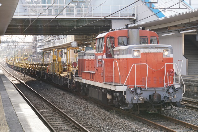 DE10 1704牽引 銚子ロングチキ工臨7