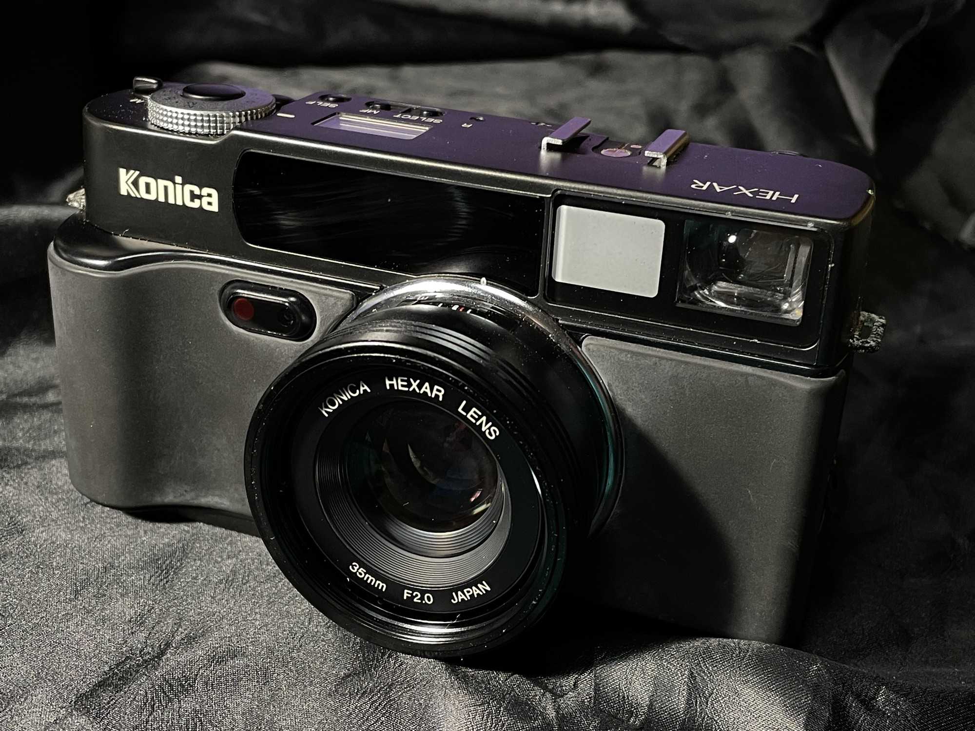 Konica コニカ HEXAR ヘキサー 黒 35mm F2-