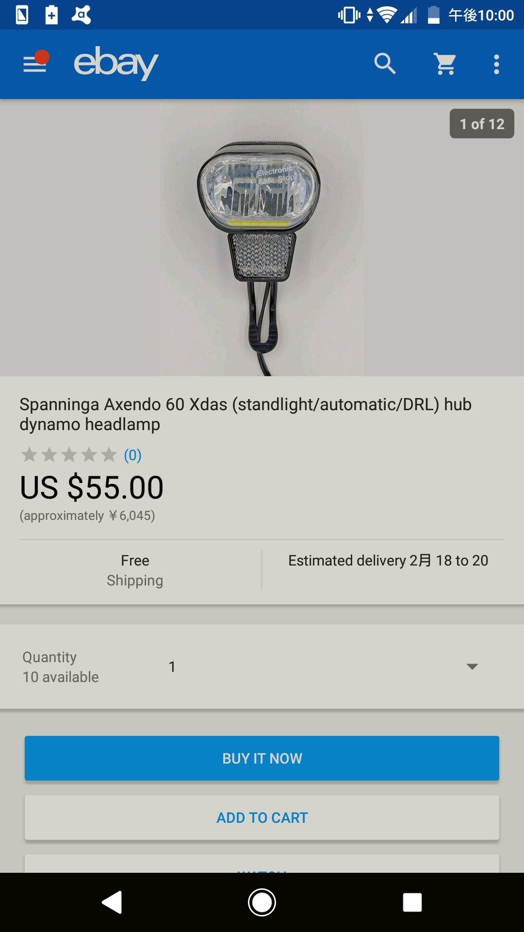 hub dynamo headlamp Spanninga Axendo 60 Xdas standlight//automatic//DRL