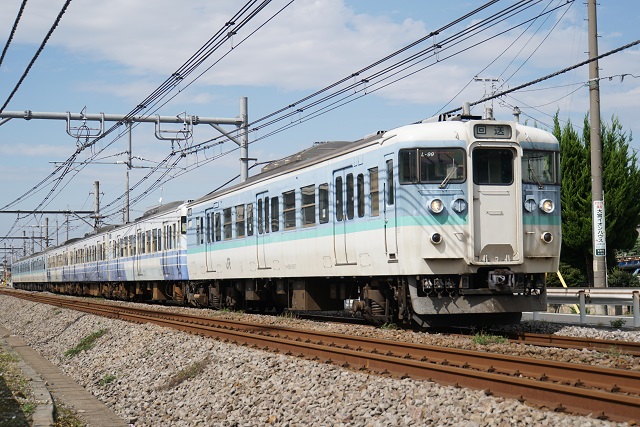 115系ニイN38編成 大宮入場！& EF65 2087牽引 日鐵チキ工臨4