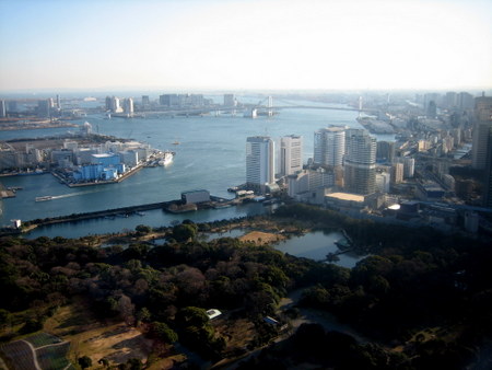 レインボーブリッジの見える風景