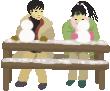 雪と子供たち