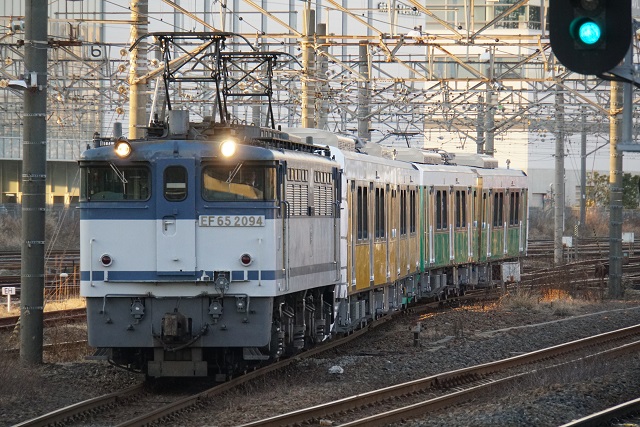 DE10 1749 & EF65 2094牽引 静岡鉄道 A3000形 3003編成+3004編成 甲種7