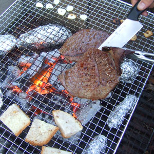 肉とパン