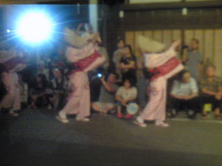 風の盆　前夜祭・西町