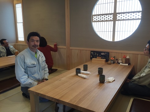 富士見体操懇親会前