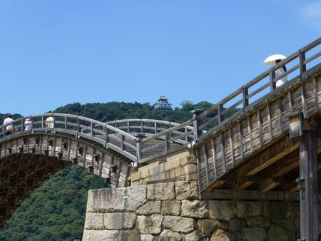 岩国城　錦帯橋