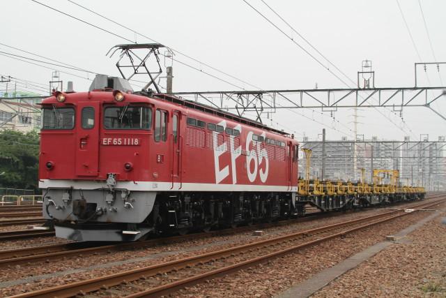 レインボー機 EF65 1118 大宮 チキ工臨2
