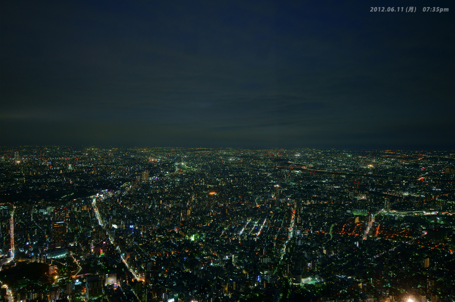 東京スカイツリーからの景色