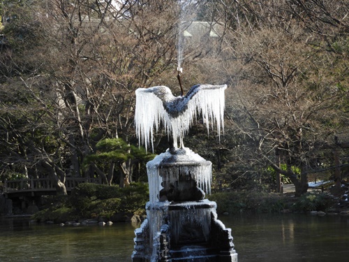 日比谷公園にて