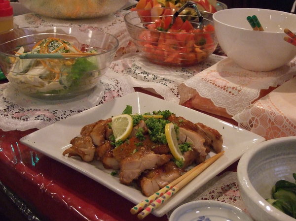夕食
