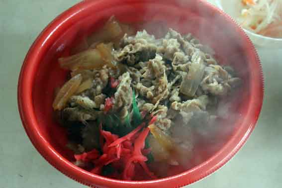 マルナカの「牛丼」-2♪