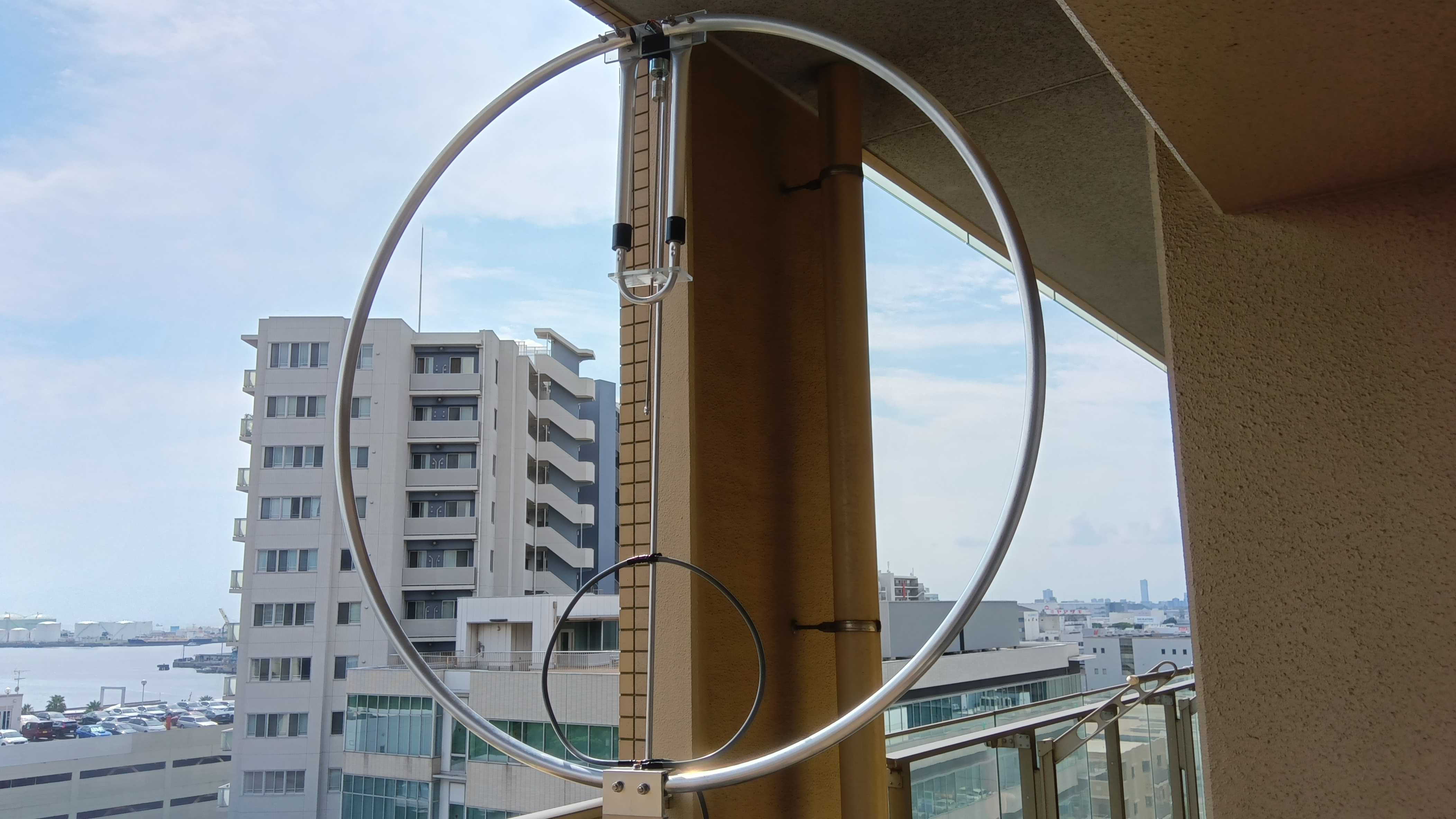 マグネチックループアンテナ MK-7AM MLA | チバIT405/JP1IUZの運用