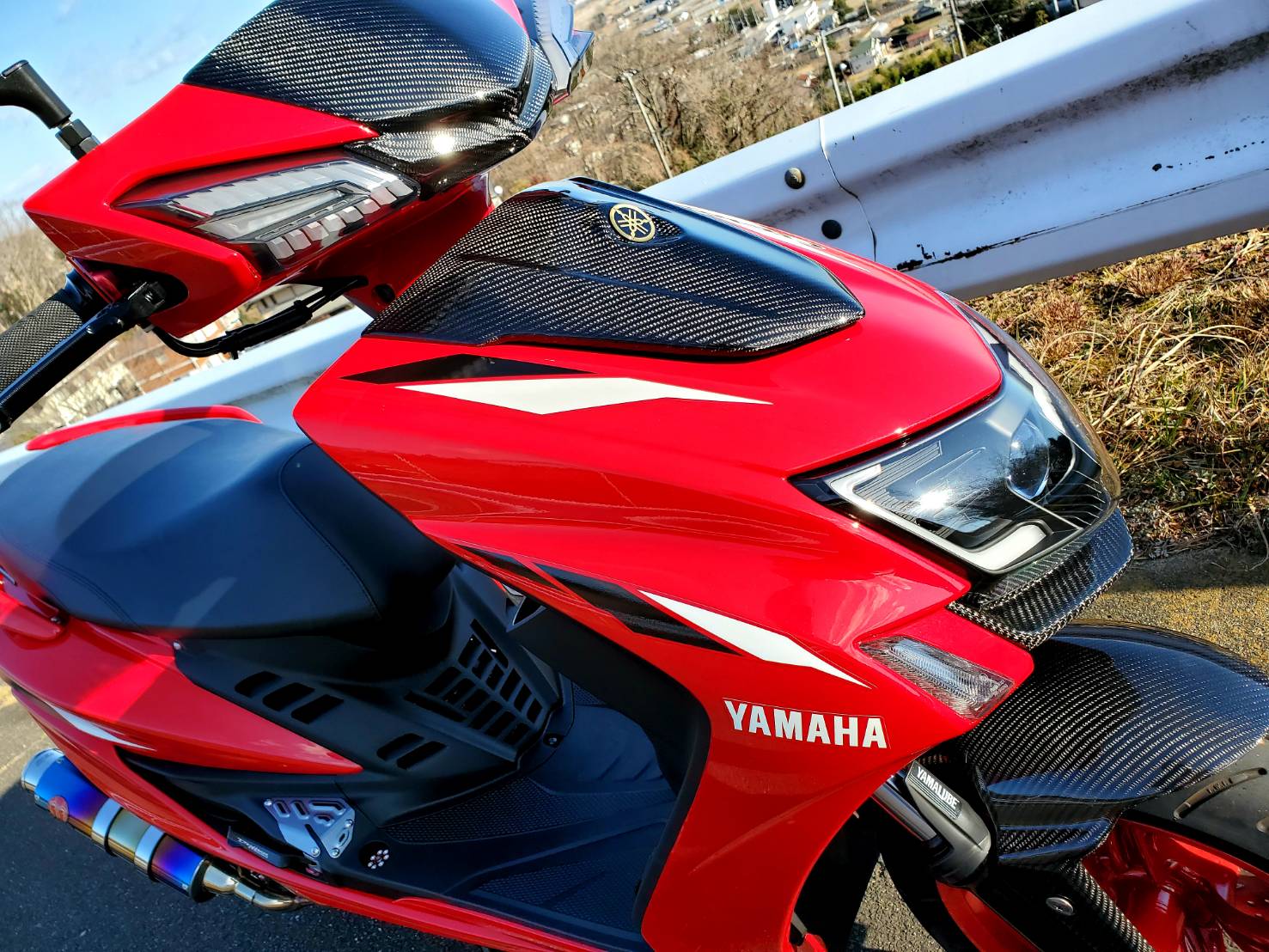 KOSO製 YAMAHA( ヤマハ) 5型 シグナスX テールランプ 社外品 - オートバイ