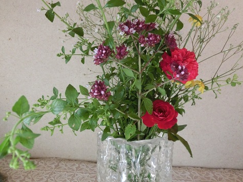 カラミンサの生け花