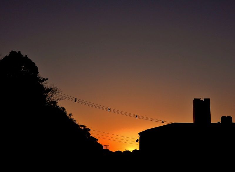 夕暮れ2