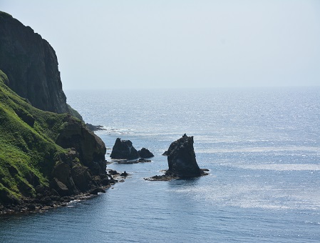 猫岩（礼文島）