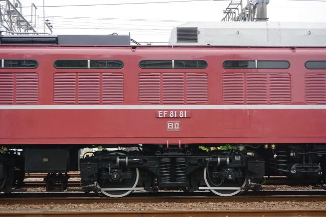 EF81 81牽引 品川ロングチキ工臨返却2