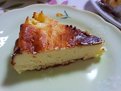 手作りチーズケーキ