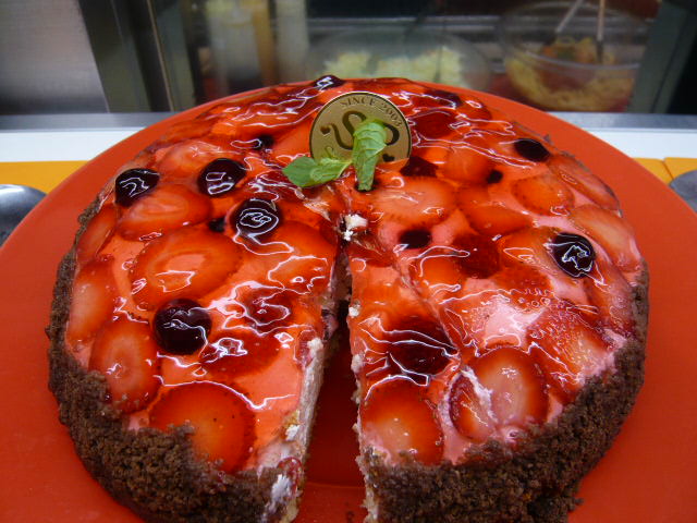 ベリーのケーキ
