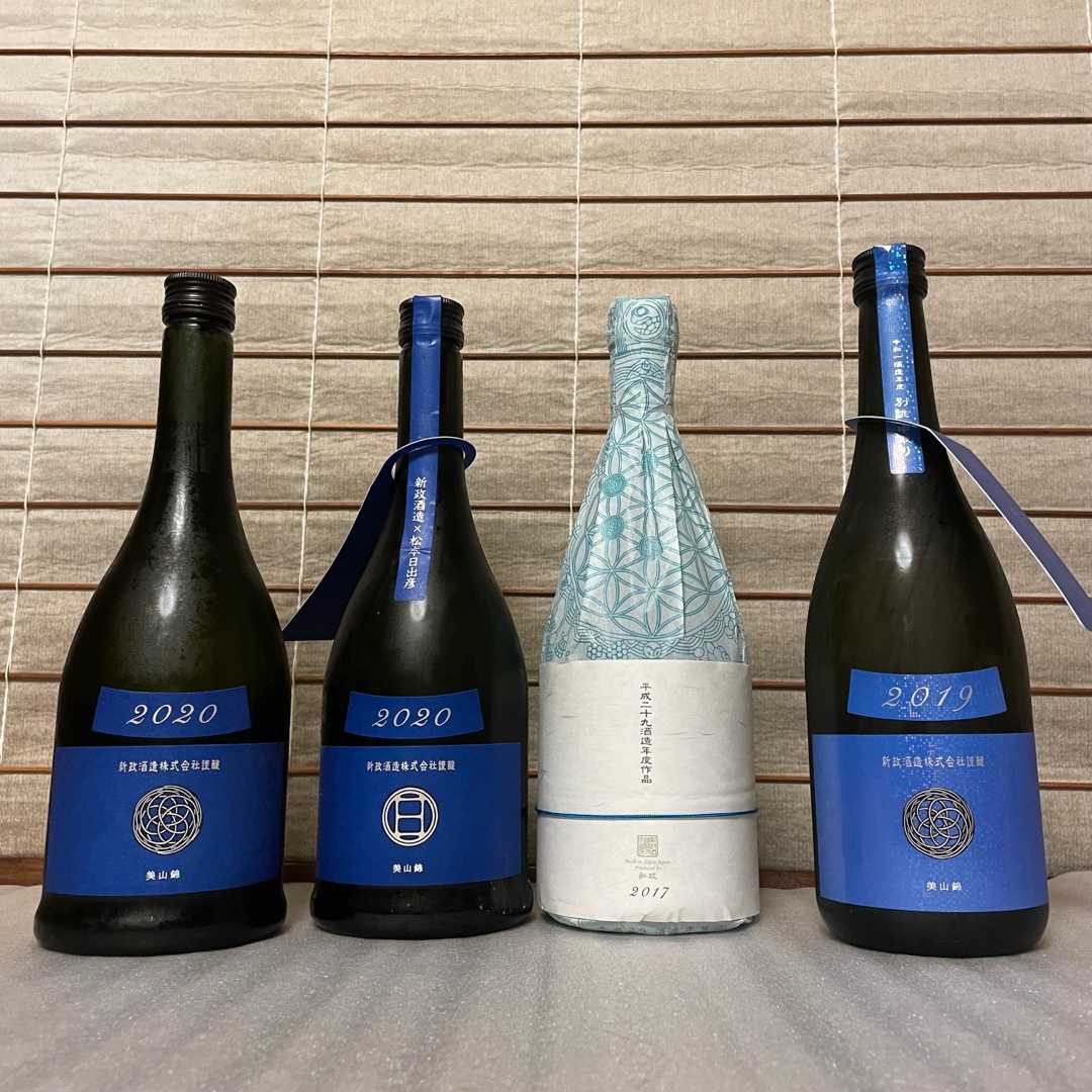 天然石ターコイズ 新政 やまユ 美山錦 青 720ml 2018 日本酒 - 通販