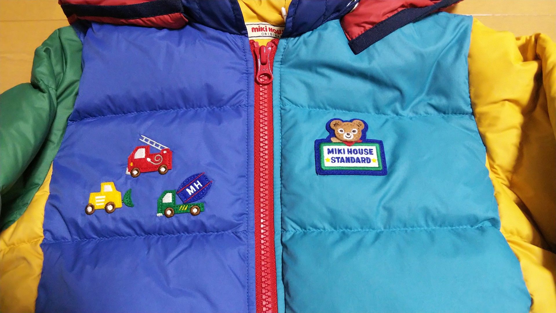 購入品 ミキハウスのダウンジャケット他 茶トラ家の子供服の買い物 楽天ブログ