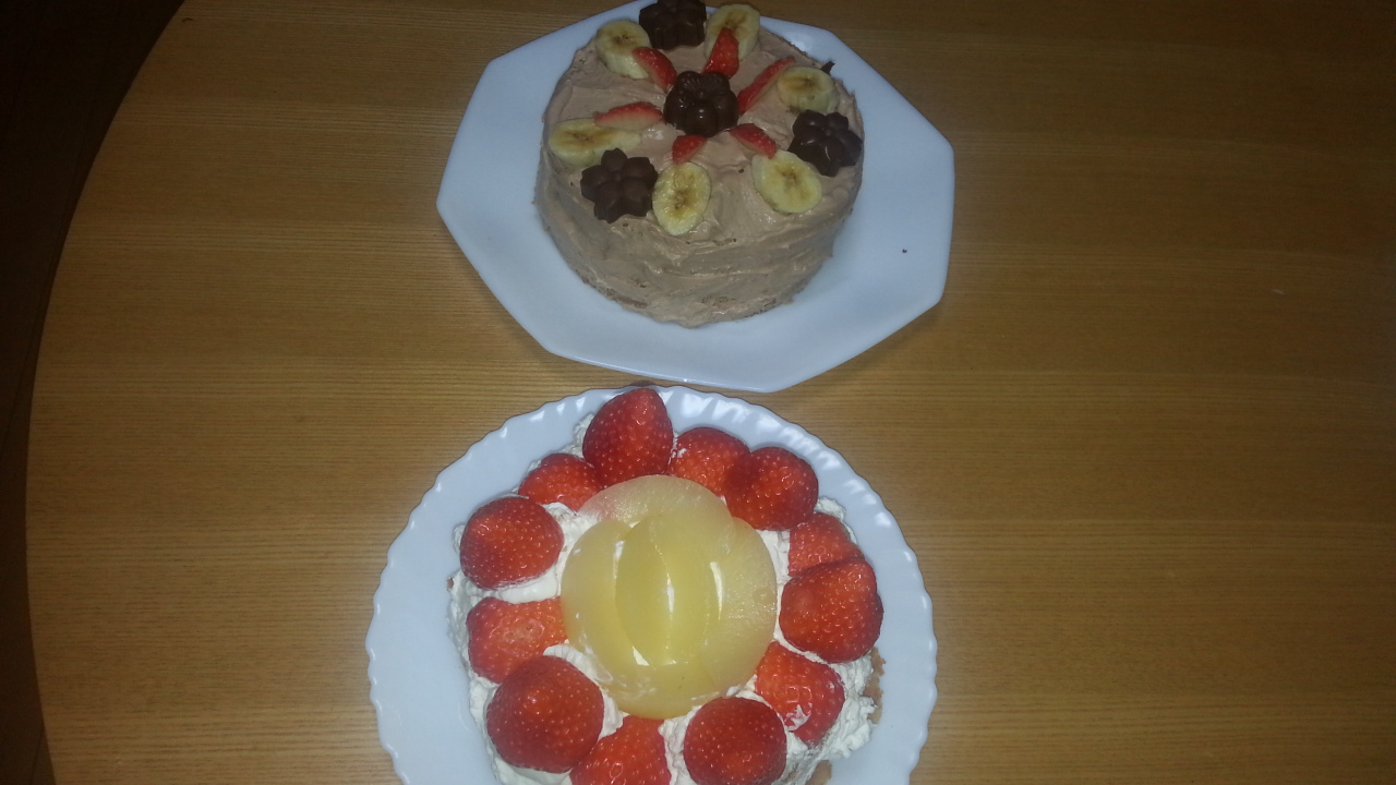 手作りケーキ
