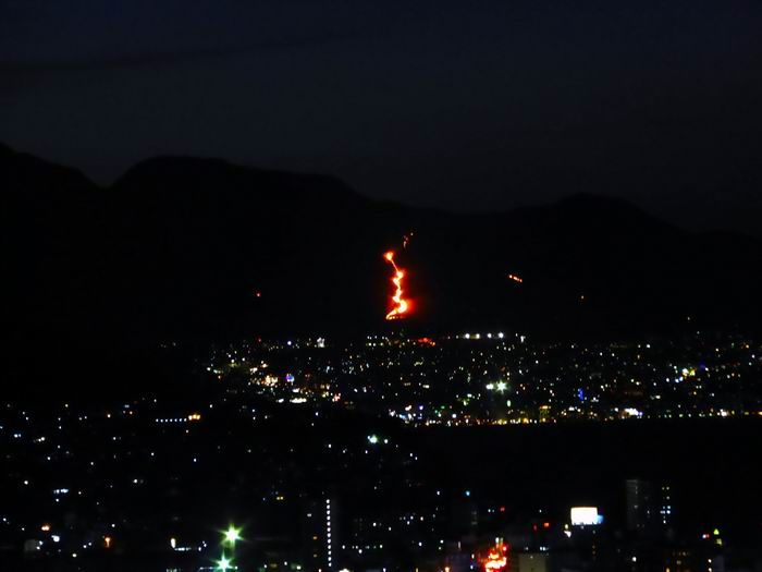 別府八湯 温泉まつり 扇山火まつり ベルポンのうふふ２ 楽天ブログ