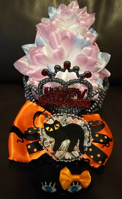 ハロウィンの髪飾り