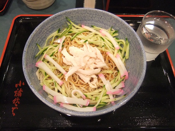 千住旭町・小諸そばの大盛り・和風冷麺１