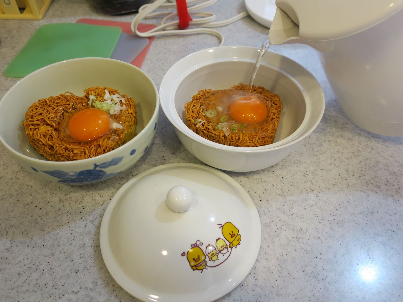 チキンラーメンファクトリーでハートのチキンラーメンを作る。 | そら豆プリント倶楽部 - 楽天ブログ