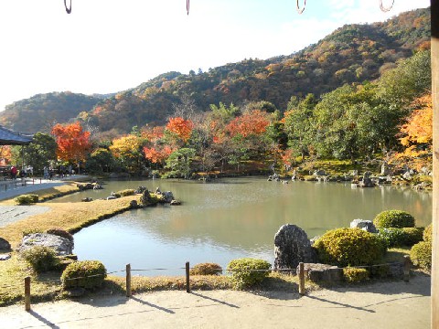 2012-11 天龍寺曹源池.jpg