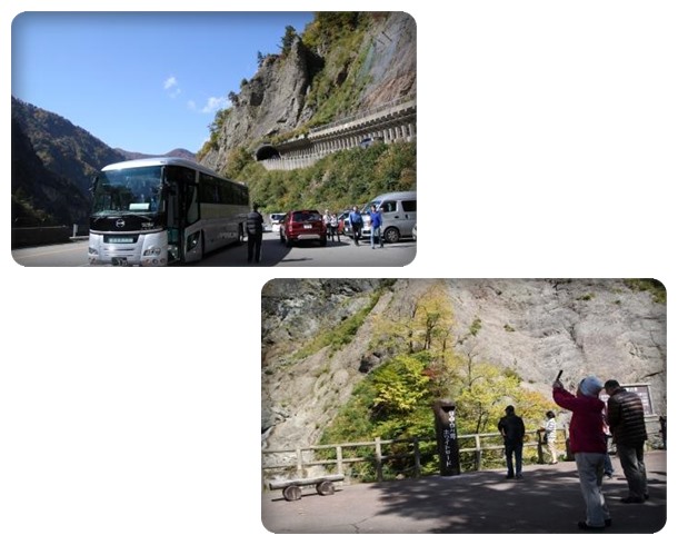 観光バスも止まる名所 15.10.14