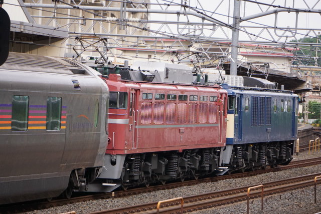 EF64 1051+EF81 81牽引 E26系カシオペア試運転3