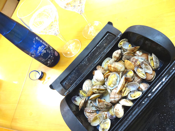 あさり酒蒸し